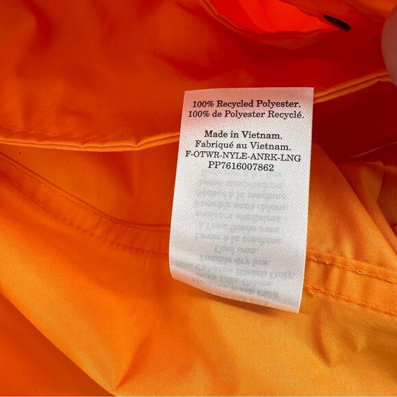 Everlane the Renew anorak jacket in yellow orange Size M - Picture 9 of 15